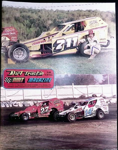1988 Dirt Trackin Magazine - Vol. 9 No. 8 Doug Howard & The Johnsons Cover - Picture 1 of 4