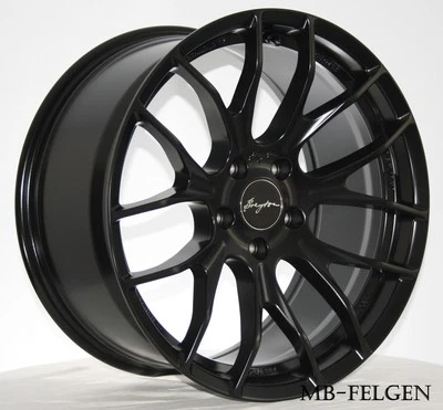 Breyton Race GTS 2 Matt black in 19 Zoll + Conti BMW 3er F30 F31 4er F32 F33 - Bild 1 von 4
