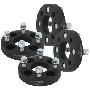 wheel spacers 4x 1" 4x100 12x1.5 studs For Toyota Prius Chevrolet Cobalt