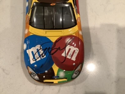 Ford M&M's Texas 2004 autografiado por Elliott Sadler Race Win diecast y tarjeta Foto 1 de 4