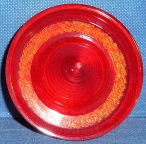 RF1172 1960 60 Pontiac Stop Brake Tail Light Lens 569 NORS - Picture 1 of 2