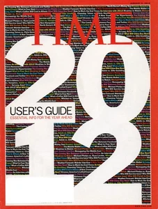 Time Magazine January 9 2012 User's Guide Essential Info for the Year Ahead - Imagen 1 de 3