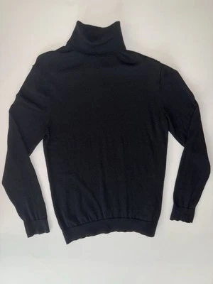 Reiss Merino Wool Mock Neck Long Sleeve Shirt Medium - Image 1 of 4