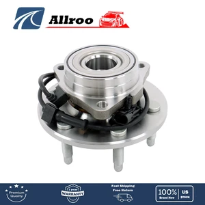 4x4 Front Wheel Hub Bearing For Chevy GMC Silverado Sierra 1500 Tahoe 1999-2006 - Picture 1 of 12