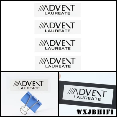 Advent Laureate Speaker waterproof Sticker logo badge 83mm(3.26")X26mm(1.02") - Image 1 of 4