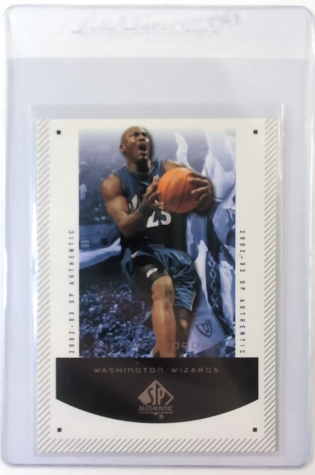 2002-03 SP Authentic Michael Jordan #99, GSC Gem Mint 10, Quick Grade - Image 1 of 2