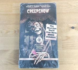VTG 1982 Creepshow FACTORY SEALED VHS with Warner Bros Watermarks 1999 Horror - Picture 1 of 7
