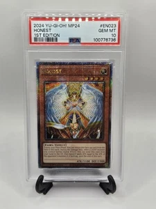 Yugioh PSA 10 Gem Mint Honest Quarter Century Secret Rare 1st Edition MP24-en023 - Picture 1 of 6