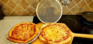 Winco APZS-11 Nahtlose Pizza Bildschirm 11" Aluminium Runde Kruste Backblech Pfanne NEU - Bild 1 von 2