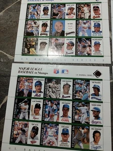 6 Mnh Stamp Sheets  Baseball   - Picture 1 of 4