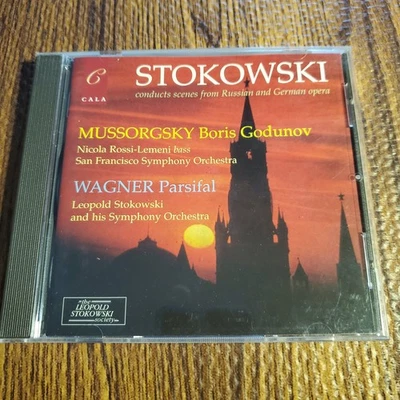 Stokowski conducts Mussorgsky Boris Godunov & Wagner Parsifal CD 2003 Classical - Image 1 of 3