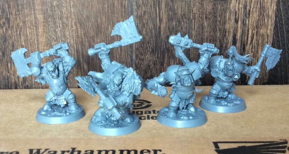 Warhammer Fantasy Orcs & Goblins Custom Ironskulls Underworlds Warband - Image 1 of 4