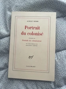 The Colonizer And The Colonized Portrait Du Colonisé Albert Memmi Sartre French - Picture 1 of 7
