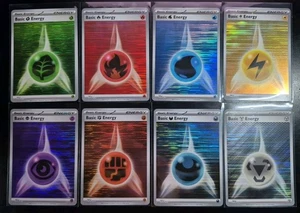 8er Set Horizontale Holo Energien 17-24 - SV Black Bolt & White Flare - Pokémon - Bild 1 von 9