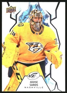 2021-22 Upper Deck Ice #74 Juuse Saros - Picture 1 of 2
