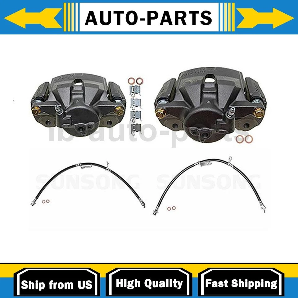 Pinza de freno delantera con mangueras lado conductor pasajero se adapta a Scion xB 2,4 L Foto 1 de 4