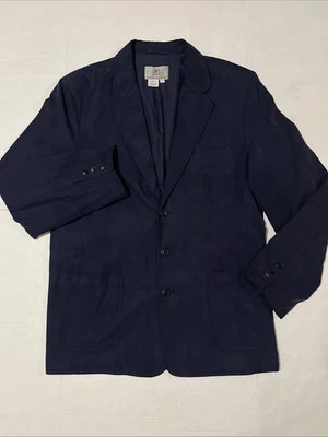 Abrigo deportivo The Territory Ahead para hombre mezcla de seda sin estructura azul marino L Foto 1 de 4