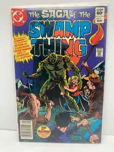 1982 Saga of the SwampThing #1 Newsstand Newsstand DC COMICS NM Condition - Picture 1 of 23