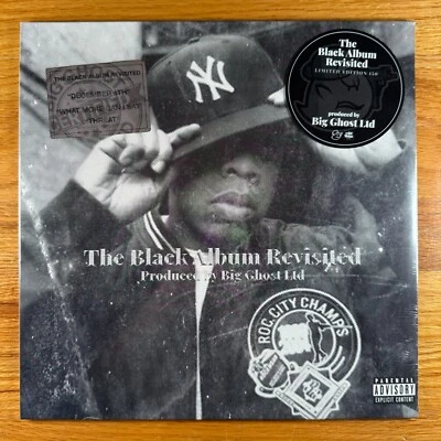 Jay-Z Big Ghost LTD. The Black Album Revisited Remix Vinyl LP Sealed Rap Hip-Hop - Image 1 of 2