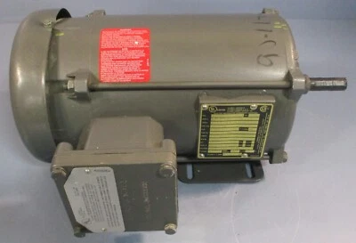 Baldor M7031A Hazardous Location Motor 35E354Y25 BV813389 5/8" Shaft Dia NOS - Image 1 of 4