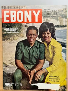 Ebony Magazine February 1972 - Picture 1 of 5