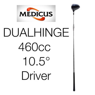 Medicus Training Driver #1 10.5° 460cc Dual Hinge Swing Improving Golf Club - Image 1 of 4