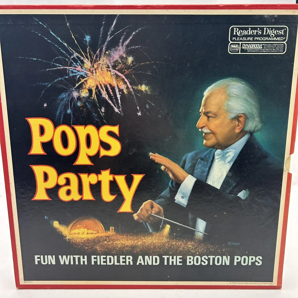 Pops Party, Fun With Fiedler And The Boston Pops 8xLP Box Set Vinyl 12'' - Image 1 of 1