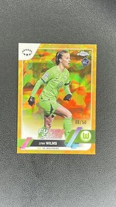 2023 Topps Chrome sapphire Lynn Wilms Future Stars RC Gold /50 H2G