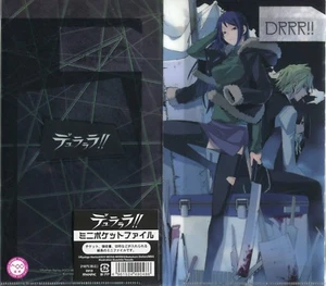 mini clear file folder DuRaRaRa!! DRRR anime Narita Ryougo Heiwajima Shizuo - Afbeelding 1 van 2