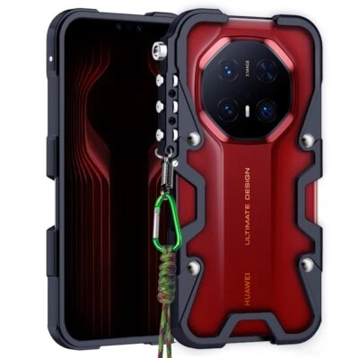 Luxury Metal Aluminum bumper Shockproof case For Huawei Mate 70 Pro / + 70 RS - Image 1 of 4