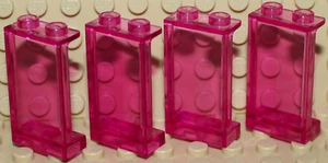 Lego 4x Panel Rosa Oscuro Transparente 1x2x3 (87544) ¡NUEVO!¡! - Imagen 1 de 1