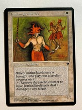 ICATIAN JAVELINEERS - SCOTT KIRSCHNER Fallen Empires Magic The Gathering MTG
