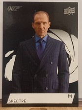 Upper Deck 2019 James Bond 007 Collection Black Base 'M' #145