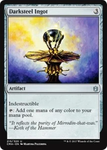 DARKSTEEL INGOT NM Commander Anthology MTG Grey - Artifact Unc - Picture 1 of 1