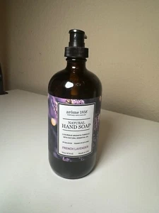 Arome 1858 Hand Soap French Lavender Glass Bottle 16 oz  NEW  MADE in USA - Picture 1 of 5