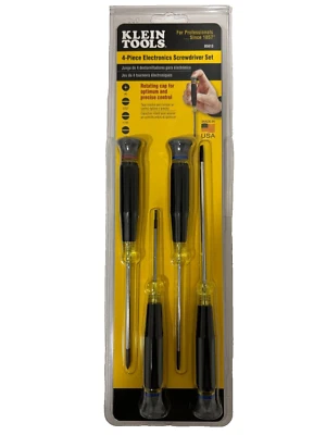 Klein Tools 4-Piece Electronics Screwdriver set 85613 - Image 1 of 4
