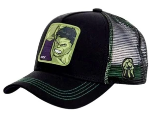 Baseballmütze Kappe Incredible Hulk Figur Patch Name Erwachsene Größe Netz - Bild 1 von 1