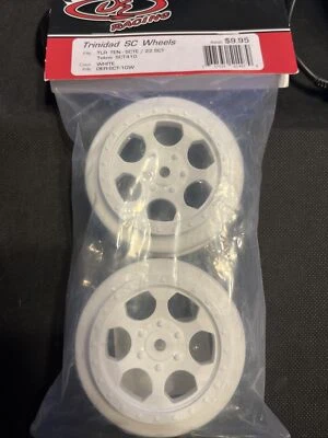 DE Racing Trinidad Short Course Wheels (White) (DER-SCT-10W) - Image 1 of 2
