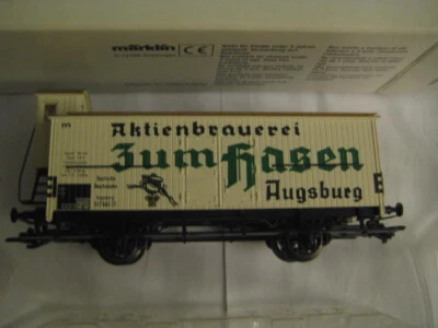 Marklin H0 4678-95001 DRG Aktienbrauerei Zum Hasen Augsburg in its orig box LNIB - Image 1 of 4