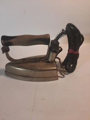 Vintage Tested Working Edison Electric Hotpoint Calrod Iron Made USA - Image 1 of 4
