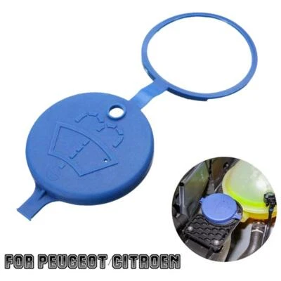 Windscreen Washer Bottle Cap Lid For-Peugeot 307 206 207 308 O9O1 408|NeW - Image 1 of 4