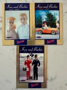 1996 Tempo Ken & Barbie SET of 3 cards, #/5000, 1959-1995 -35 - Picture 1 of 2