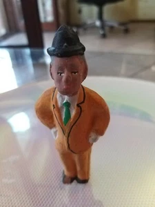 Statua omino Totò in terracotta Alto 10 Cm da collezione  - Foto 1 di 6