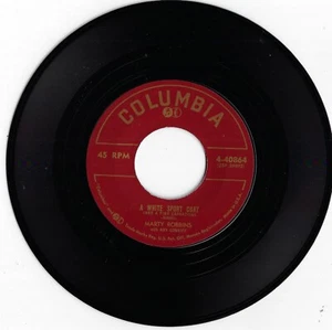 MARTY ROBBINS a white sport coat U.S. COLUMBIA 45rpm 4-40864_ORIG 1957 - Bild 1 von 1
