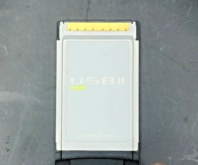PCMCIA CardBus to USB 2.0 Adapter Card 32-Bit 2-Port for Vintage Laptop GPU202 - Image 1 of 2
