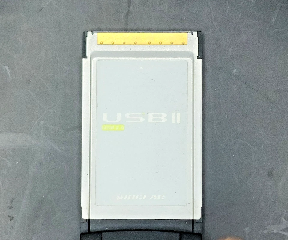 PCMCIA CardBus to USB 2.0 Adapter Card 32-Bit 2-Port for Vintage Laptop GPU202 - Image 1 of 2