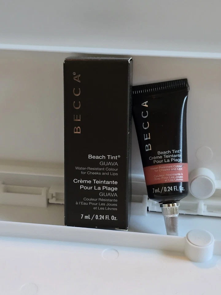 BECCA BEACH TINT WATER RESISTANT COLOUR FOR CHEEKS & LIPS RASPBERRY - Image 1 of 2