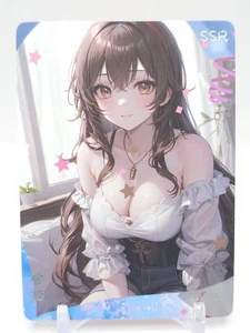 Secret Realm - Anime Waifu SSR Trading Card - Picture 1 of 1