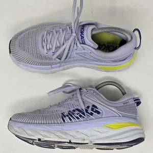Hoka One One Bondi 7 Mujer Talla 7.5 Zapatos para Correr Tenis Púrpura Blanco 1110519 - Imagen 1 de 9