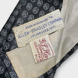 Vintage GL Harvale & Co Krawatte exklusiv für die Allen-Bradley Co. In Milwaukee - Bild 1 von 7